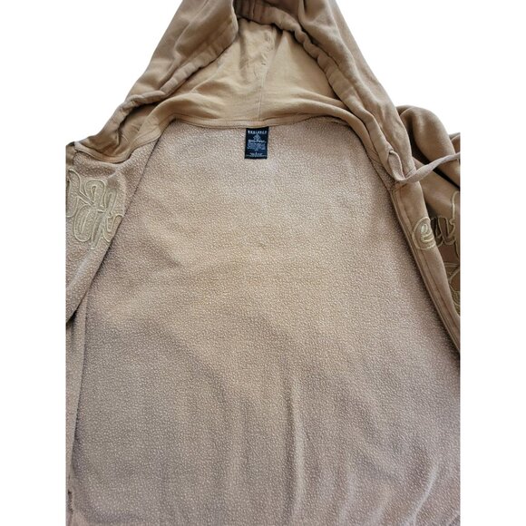 Harry Potter Wizarding World x BoxLunch Exclusive Hufflepuff Zip Tan Hoodie Sz L - Picture 6 of 7